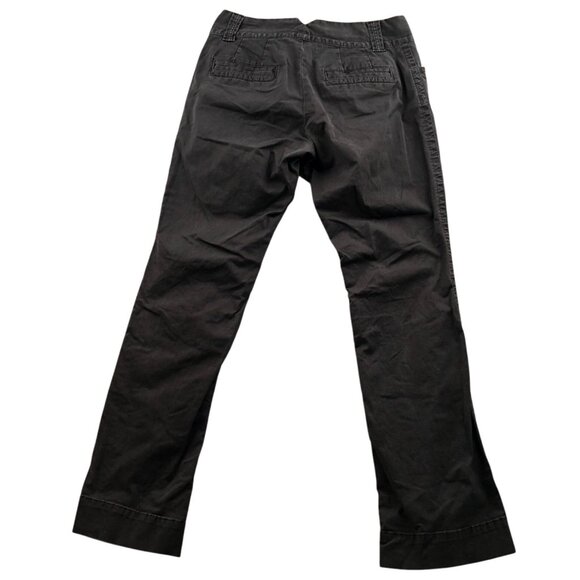 Eddie Bauer Womens Blakely Bootcut Pants Size 4 Herringbone Brown Classic Casual - Picture 2 of 16